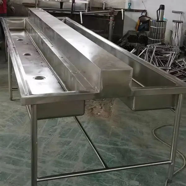 水池 不锈钢水池 厨房洗菜盆洗手池 酒店商用水槽 厨房设备工程