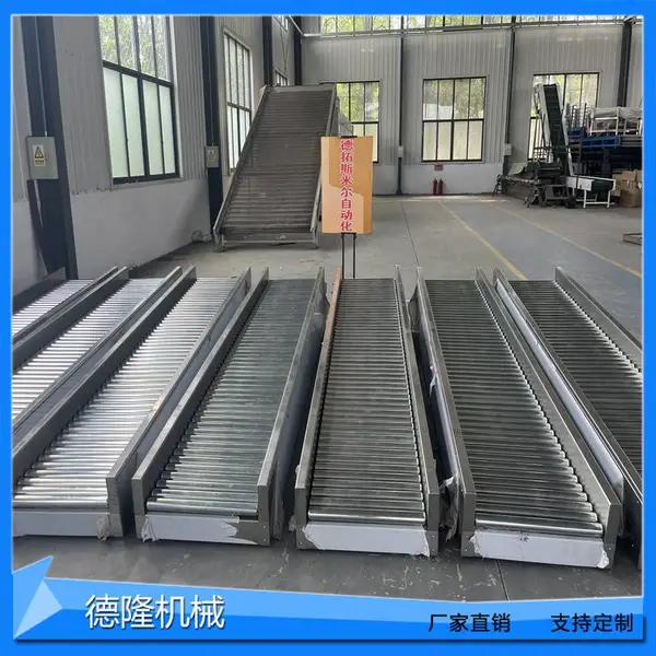 不锈钢滚轮线手推式滚筒流水线无动力辊筒组装装配线行李缓冲定制