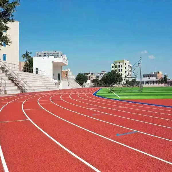 山东青岛塑胶施工 塑胶跑道 塑胶地面 硅PU球场施工