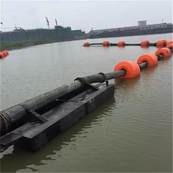 海上管道浮筒 河道清淤托管浮体 抽沙船包管浮力块在创蓝