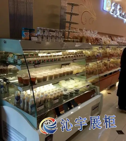 供应”沁宇“立式开放式拉帘三文治柜(SWZ-1)