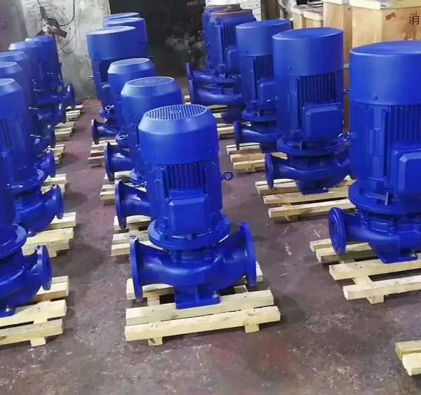 立式热水管道泵离心泵海南众度 铸铁材质立式热水循环增压泵