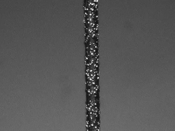 金刚线在线实时金刚石颗粒数数,线径高速检测系统
