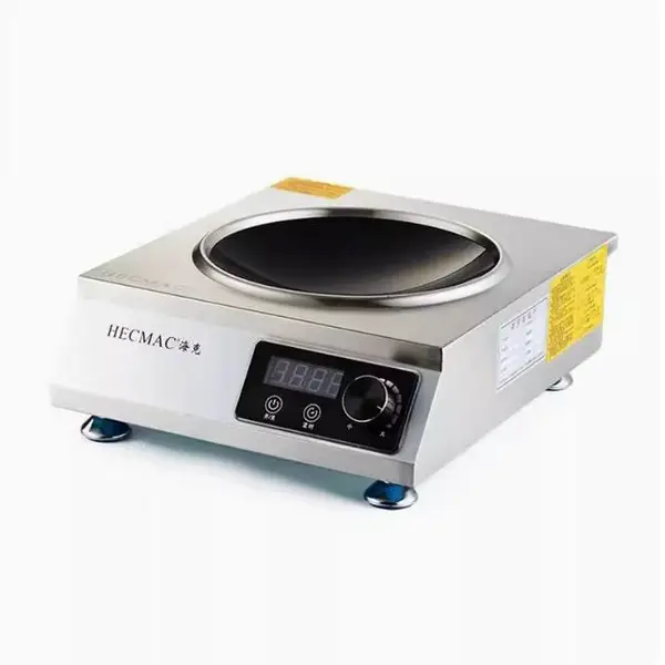 海克商用凹面电磁灶 HY-K2X2饭店弧形猛火灶 3600W台式家用电磁炉