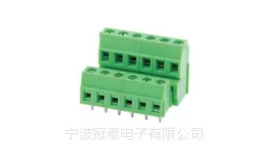 螺钉式接线端子、PCB端子台、GT381B、宁波冠泰、焊板式连接器