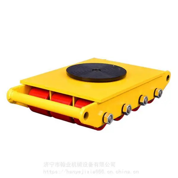 搬运小地牛 地坦克车万向360度旋转 直向重物移位器6吨钢胶轮
