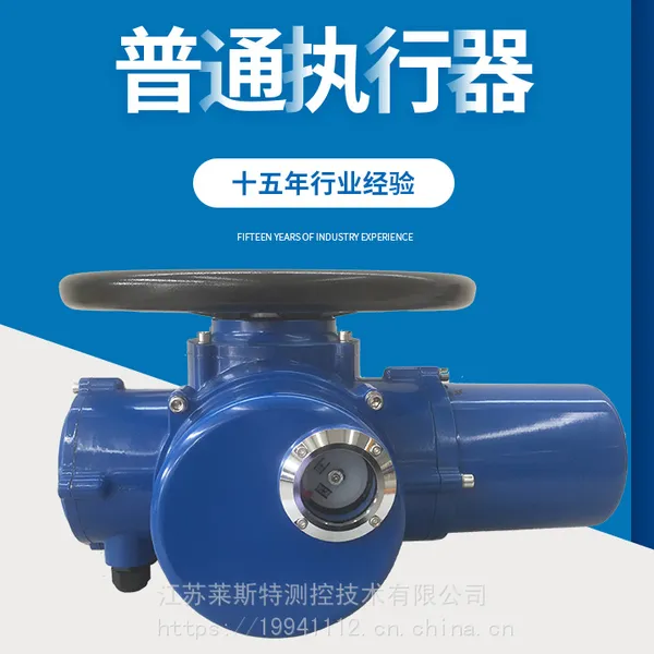 江苏莱斯特z系列多回转电动执行器整体开关