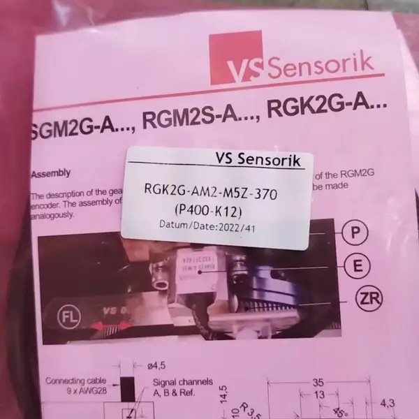进口电主轴读数头VS Sensorik RGM2G-D4-M5Z/ST150 TTL方波信号