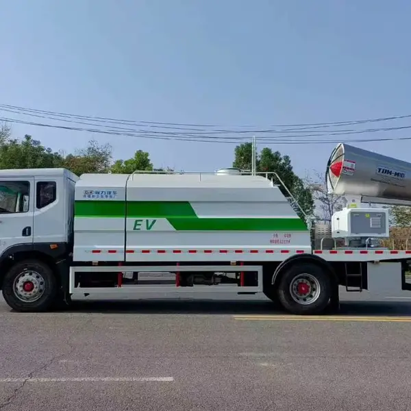 东风纯电动抑尘车 D9凯普特18吨新能源工地降尘洒水车