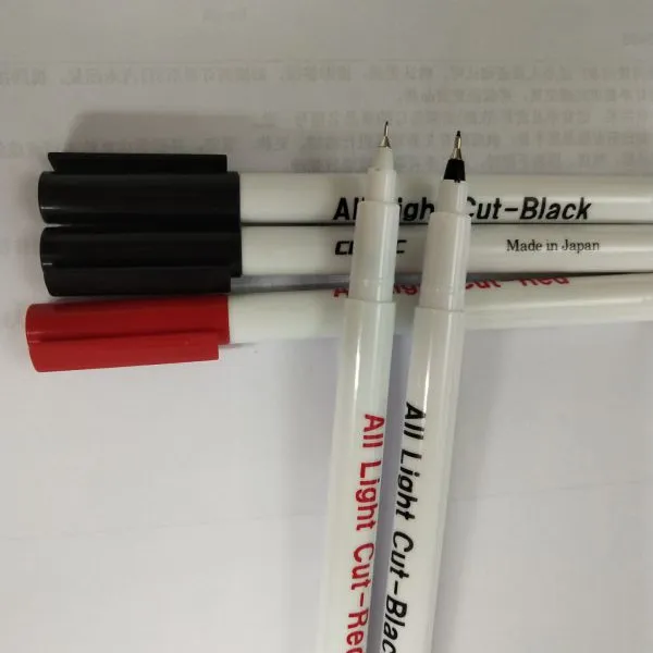 日本KURETAKE吴竹 ZIG菲林片修补笔 红丹笔