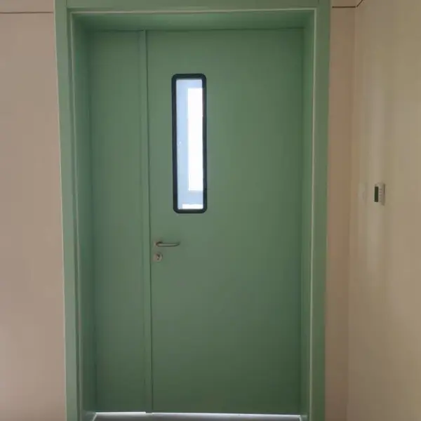 山东厂家直供医用钢制病房门 抗菌耐用环保不锈钢 及安装