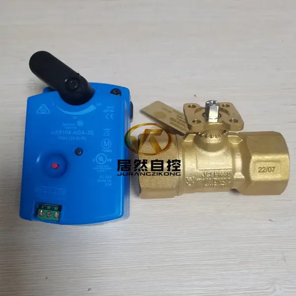 美国江森jhonson阀门VG12E5GT-C DN65电动法兰球阀