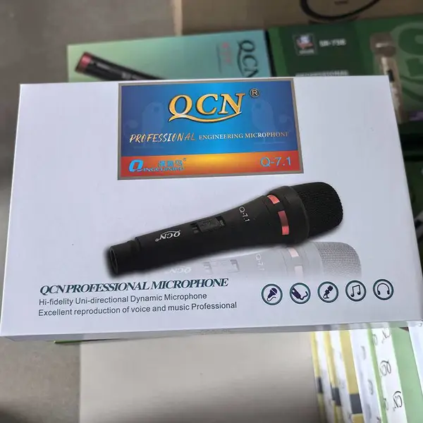 清脆鸟QCN专业有线动圈麦克风话筒k歌ktv专用舞台唱歌Q-7.1