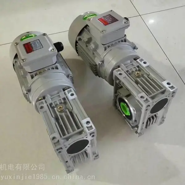 滚涂设备设备用蜗轮蜗杆减速电机RV075/100+0.55KW/80B14