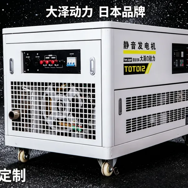 单三相兼容供电15KW静音汽油发电机性能稳定