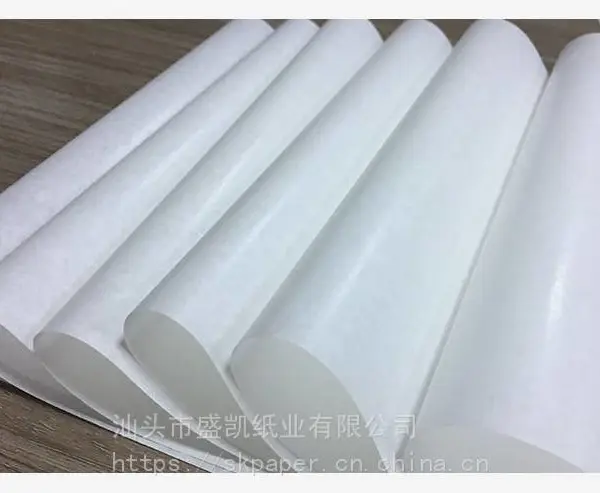 单光白牛皮食品纸淋膜汉堡纸防油纸一次性包装纸