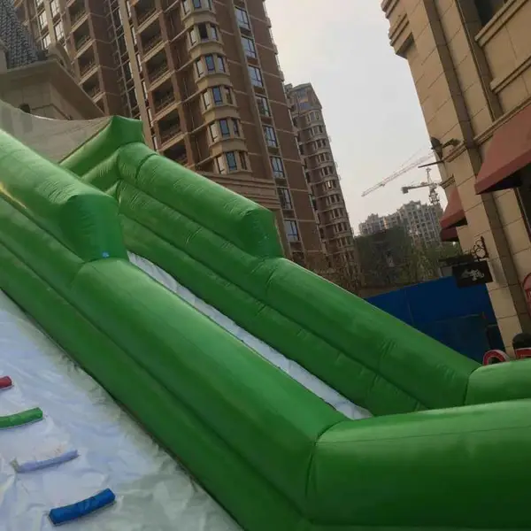 80米城市充气滑道大型水上闯关水上乐园大型水上世界城市滑道冰雪世纪大象滑梯城市滑道租赁水上闯关租赁