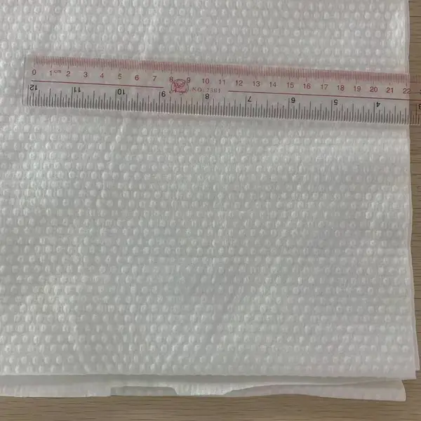 厂家汽车零配件包装袋涤粘无纺布 湿巾 棉柔巾 无纺布手套卷材原材料