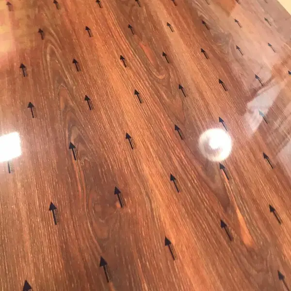 木纹转印不锈钢板 现货批发黄花梨木纹不锈钢装饰板金橡木纹转印 南美柚木纹不锈钢佛山宝惠覆膜板现货批发