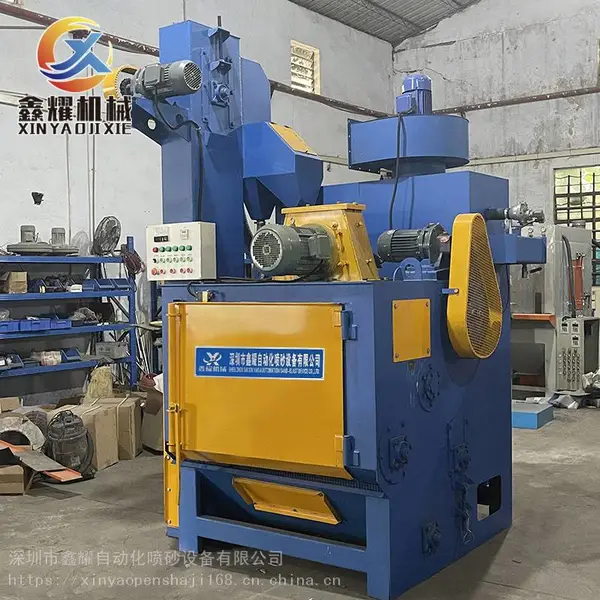 Q326滚筒式抛丸机佛山肇庆锌合金压铸件一体式抛丸清理机