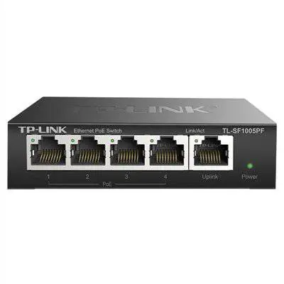 TP-LINK TL-SF1005PF 8口网管型PoE交换机 内置防火墙