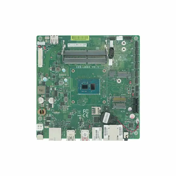 CEB-J64I-W100/101 Intel? Celeron? Processor J6412, 3x LAN, 1x LVDS or eDP, 1 x DP, 1 x HDMI, 6 x COM, 8 x USB, PCIe X1