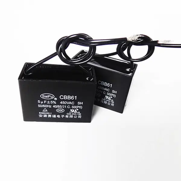 供应赛福CBB61 450V 10uf空调外机电容 风扇电机启动电容器