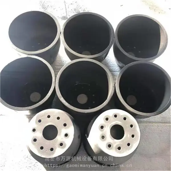 反应烧结碳化硅耐磨陶瓷内衬旋流器沉沙嘴套管高密万源机械加工