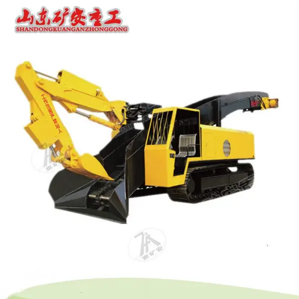 ZWY-30/18.5L煤矿用扒渣机 挖掘式装载机 窄型机身设计可破碎可挖装