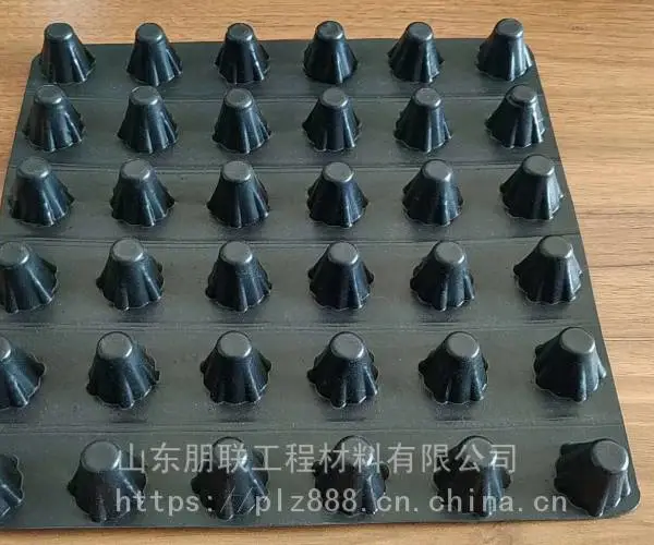 陕西排水板供应/20厚排水板/塑料蓄排水板厂家