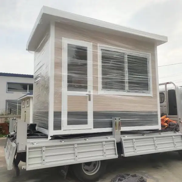 定制异形岗亭 特色景观保安亭 园区创意造型值班亭