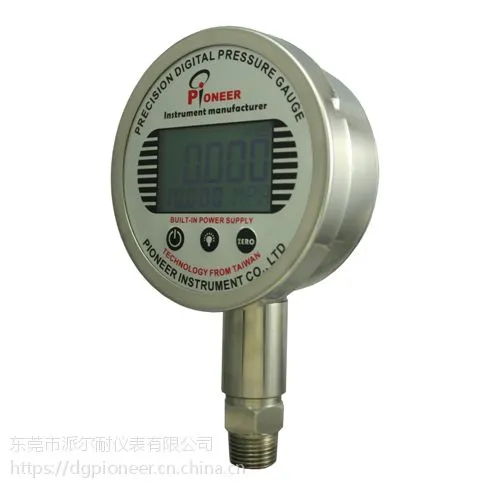 优质PIONEER牌100mm数字电接点压力表厂家直销