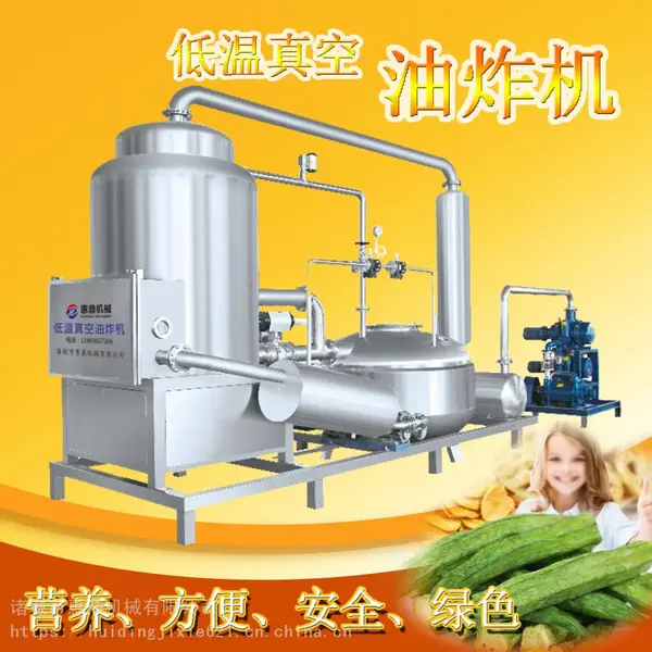 南瓜洋葱油炸机 低温真空油炸机 含油率低 脆而不腻