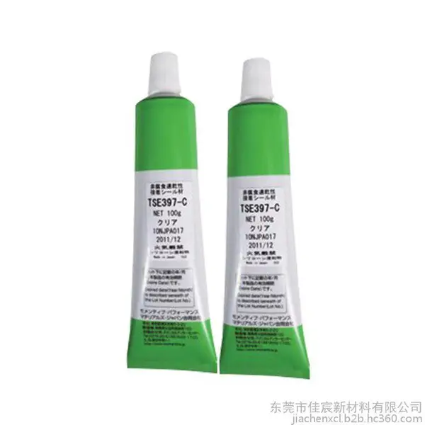 迈图有机硅密封胶 单组份TSE397-C硅胶胶水 100g胶粘剂