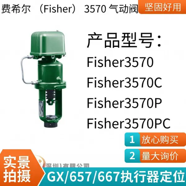 费希尔一体化安装定位器DVC2000适用于 费希尔 (Fisher) GX、657 和 667 尺寸 i 执行器