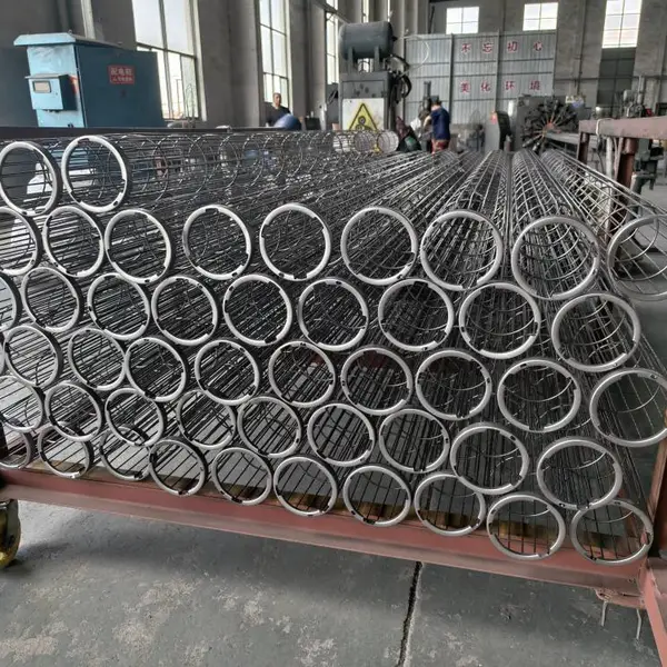 【鑫泉环保材料】盐城除尘器配件316L不锈钢袋笼 垃圾焚烧工况专用骨架加工