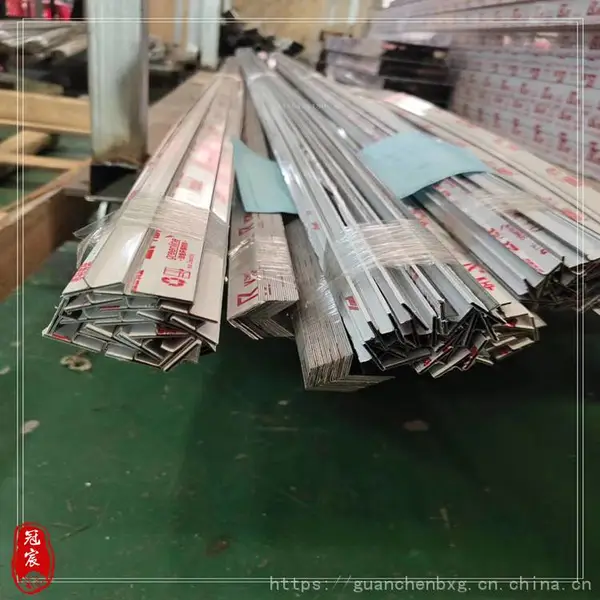 装饰线板不锈钢装饰线T8型实心条背景墙吊顶瓷砖金属扣条压条收边