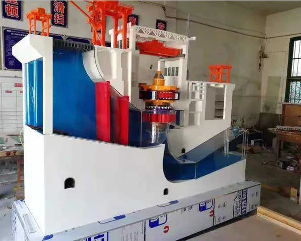 浙江专业制作水轮机水力发电机主展示模型制作公司
