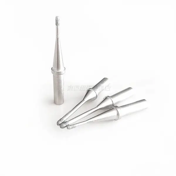 定制冲型模/卷边模具精修工具 电镀金刚石砂轮头1.95/2.6mm