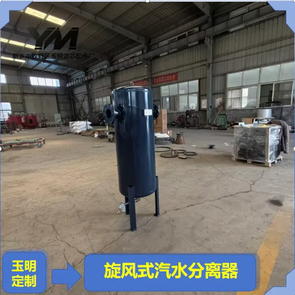旋风式汽水分离器 DN80 大口径 PN16 法兰旋风汽水分离器