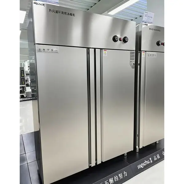 美厨消毒柜RTP720MC-4双门高温热风消毒柜商用不锈钢餐具消毒柜