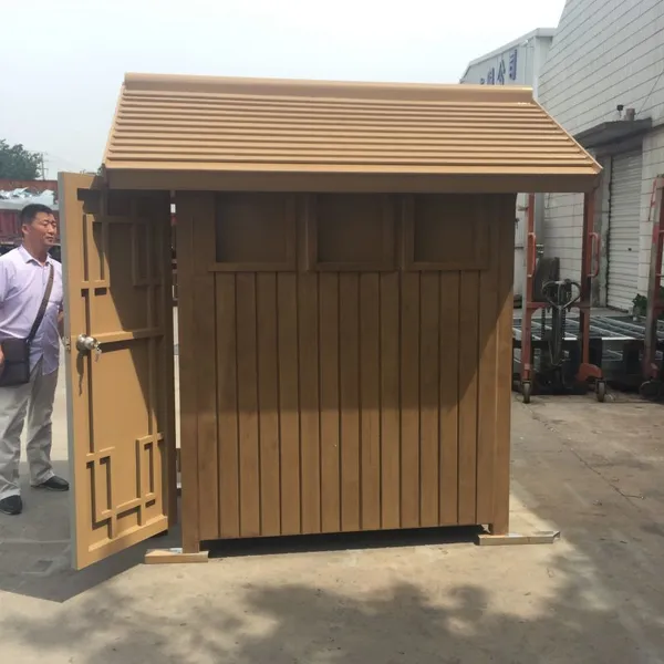 木质岗亭厂家直销移动垃圾房景区环卫休息亭吸烟亭住人集箱房工具房铁汉子岗亭定制