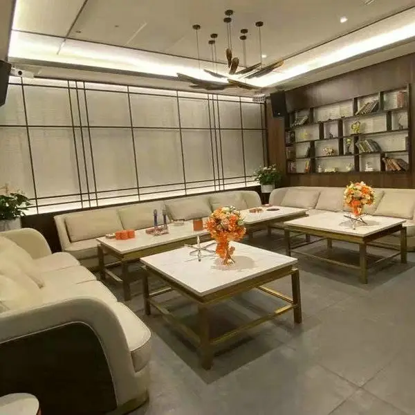 鹰源KTV包厢茶几KTV发光茶几KTV专用大理石茶几KTV不锈钢茶几多少钱