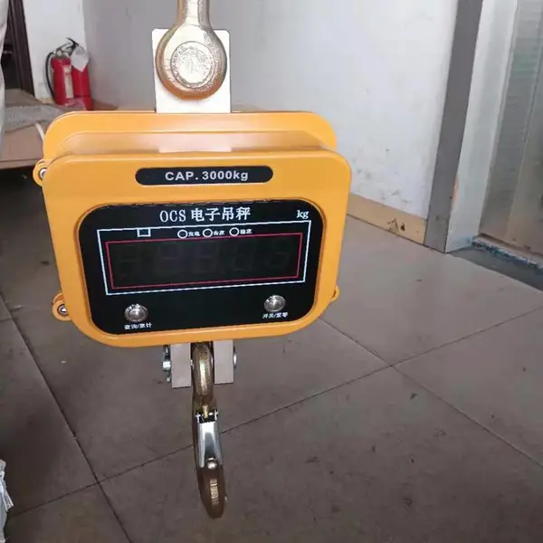直视吊磅 砂石厂用汉衡OCS-30吨带通讯接口无线传输塔吊秤可连wifi