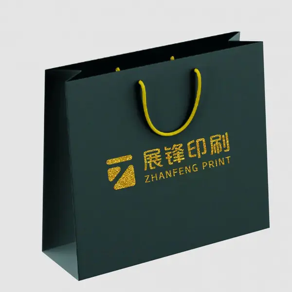 广州定制牛皮纸袋 服装茶叶月饼酒类专用礼品袋 穿绳方底购物打包袋 厂家批发