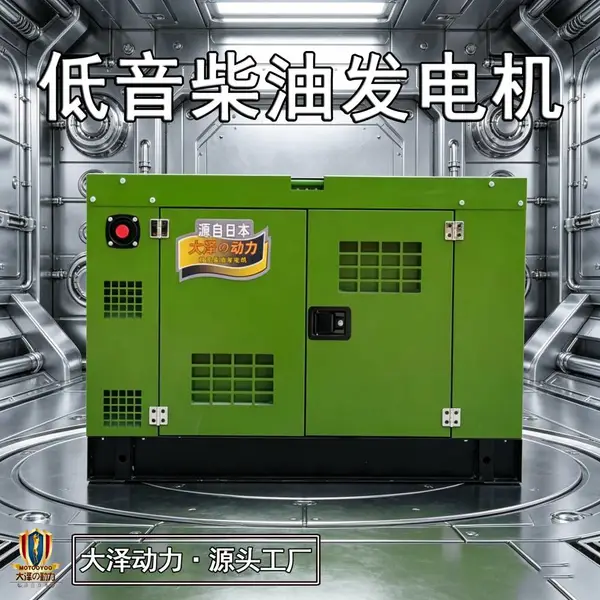 大泽动力1000KW柴油发电机组支持国外电压定制大型出口备用电源