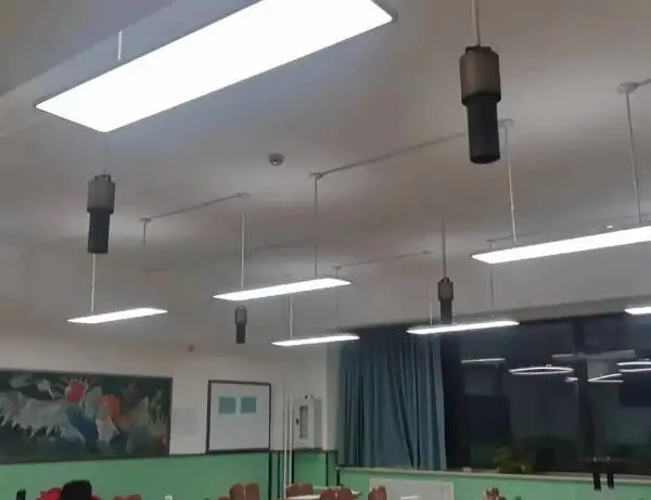新国标教室护眼灯 微晶格栅 防眩光 无频闪 教室灯 黑板灯 学校工程案例支持