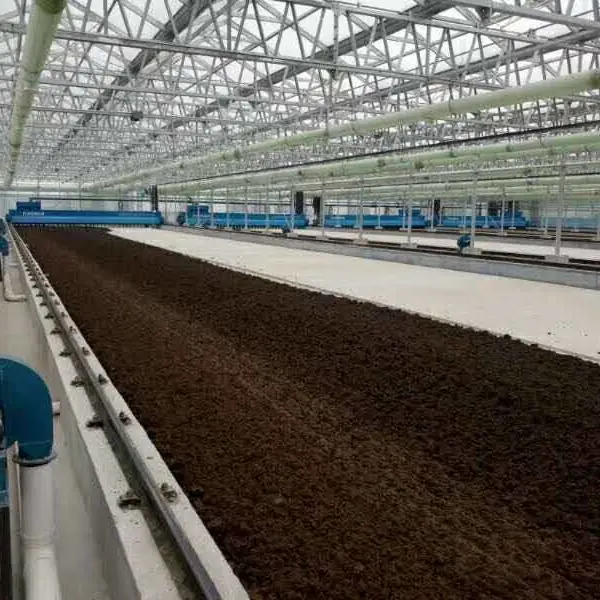 福航环保FFG-200型新能源污泥处理做有机肥成套设备污水处理厂污泥干化设备