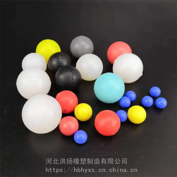 洪扬定制 工业用实心橡胶球 振动筛用橡胶球 高弹耐磨橡胶球