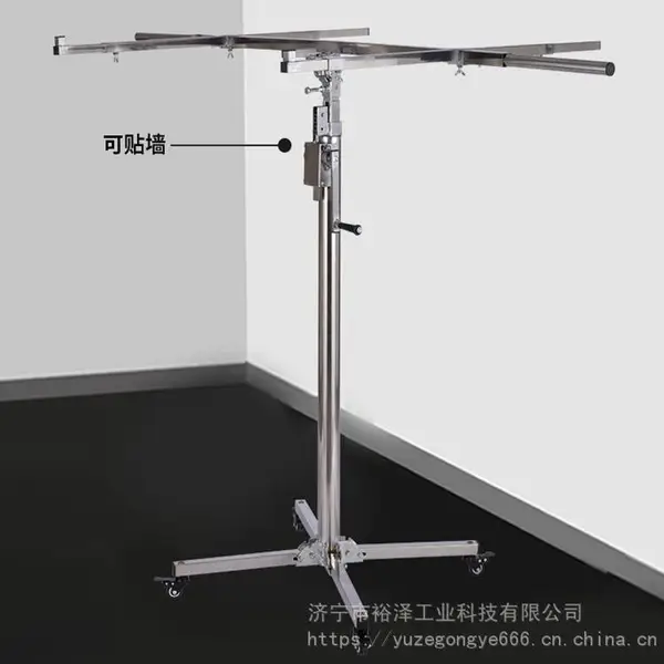 吊顶支架 装修天花板封板电锤打孔平台 便携手摇电动三合一升降机